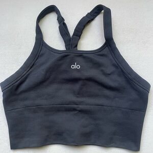 Alo “Seamless Ribbed favorite bra tank”